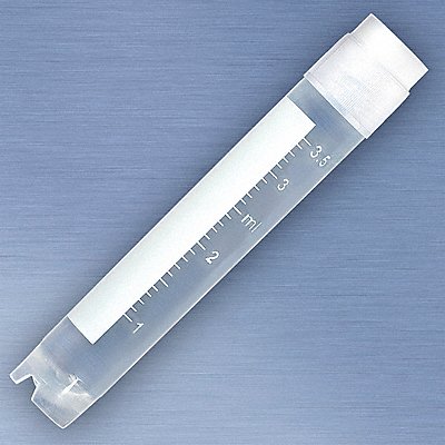 GLOBE SCIENTIFIC 3014 Cryogenic Vial 4 mL 12.5 mm Dia PK500