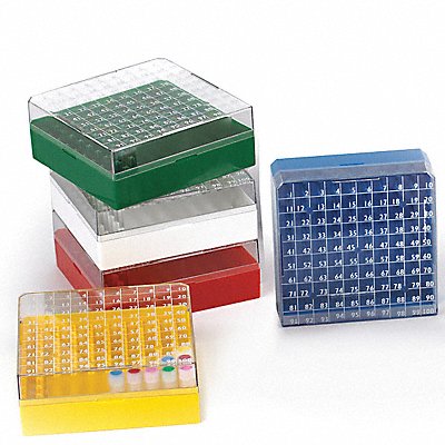 GLOBE SCIENTIFIC 3050B Cryogenic Vial Storage Box Blue PK5