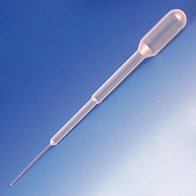GLOBE SCIENTIFIC 134020 Transfer Pipette 1.5mL 104mm L PK400