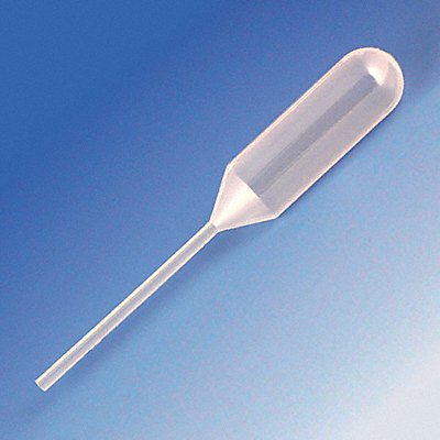 GLOBE SCIENTIFIC 136020500 Transfer Pipette 4mL 85mm L PK500