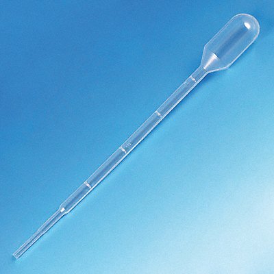 GLOBE SCIENTIFIC 137135 Transfer Pipette 3mL 140mm L PK400