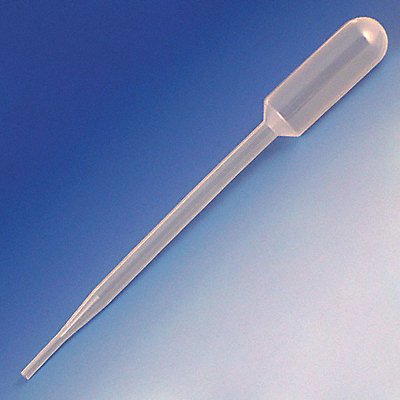 GLOBE SCIENTIFIC 138030400 Transfer Pipette 8mL 157mm L PK400