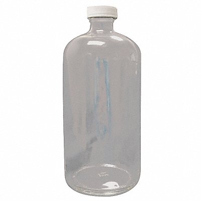 LAB SAFETY SUPPLY 52KA01 Bottle 205 mm H Clear 94 mm Dia PK12