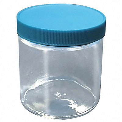 LAB SAFETY SUPPLY 52JZ50 Bottle 86 mm H Clear 51 mm Dia PK24