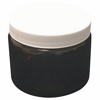 LAB SAFETY SUPPLY 52JZ83 Bottle 234 mm H Amber 137 mm Dia PK6