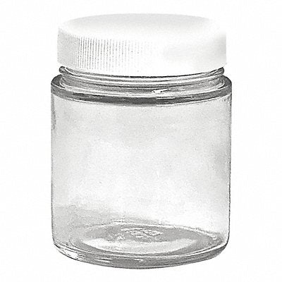 LAB SAFETY SUPPLY 53CE30 Jar 250 mL 119 mm H Clear PK24
