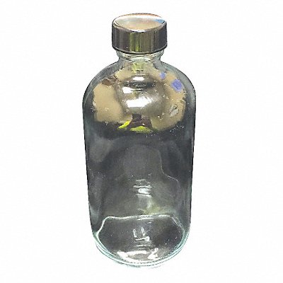LAB SAFETY SUPPLY 52KA54 Bottle 205 mm H Clear 94 mm Dia PK12