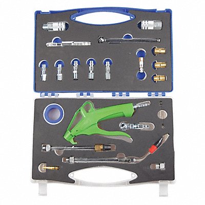SPEEDAIRE 52KD69 Air Gun Kit Lever 4 Nozzles