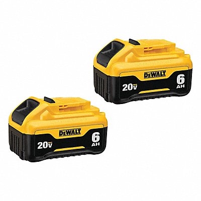 DEWALT DCB2062 Battery Pack (2) 6.0 Ah Li-Ion PK2