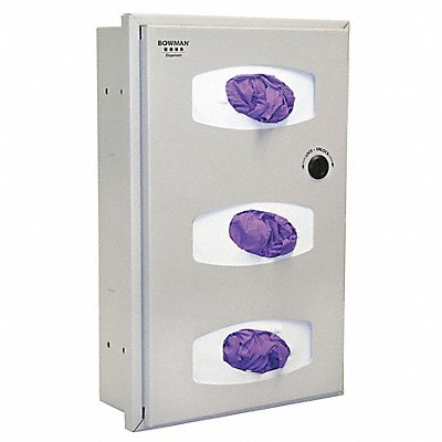 BOWMAN DISPENSERS RE3010012 Glove Box Dispenser 3 Boxes