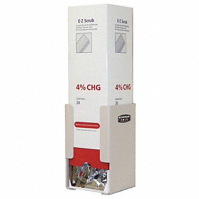 BOWMAN DISPENSERS CL0070212 Scrub Brush Dispenser Beige 5-29/64 D