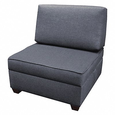 DUOBED IMFCHDM Storage Chair 36 W Blue Upholstery