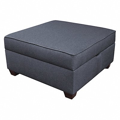 DUOBED IMFO30DM Storage Ottoman 30 W Blue Upholstery