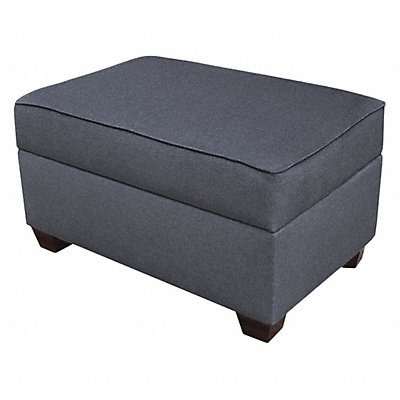 DUOBED IMSOSDM Storage Ottoman 24 W Blue Upholstery