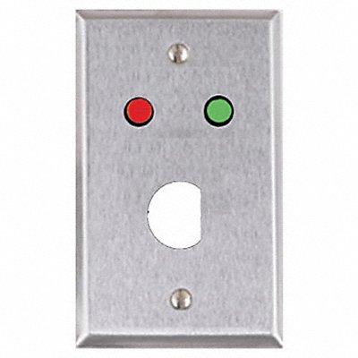 ALARM CONTROLS RP04 Wall Plate Single Gang Stainless Steel