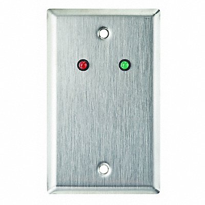 ALARM CONTROLS RP09L Wall Plate Single Gang Stainless Steel