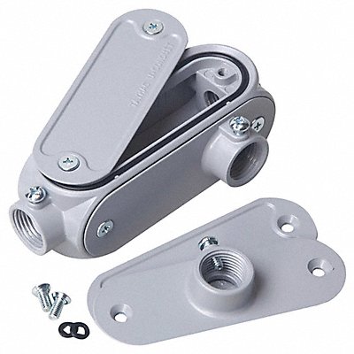 RACO UCB050 Conduit Outlet Body Alum Trd Sz 1/2in