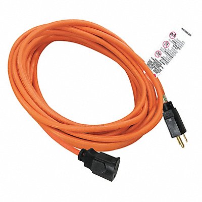 POWER FIRST 52NY15 Lock Ext Cord 25ft 16Ga 13A SJTW Orange