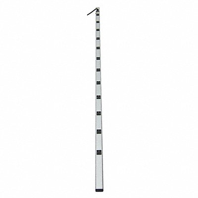 POWER FIRST 52NY35 Outlet Strip 12 Outlet 15A 77 L Gry