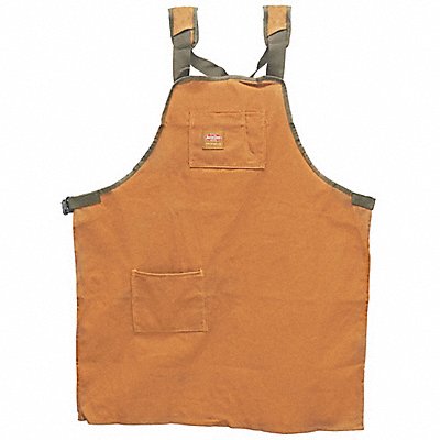 BUCKET BOSS 80300 Tool Apron Brown Canvas Up to 52 in
