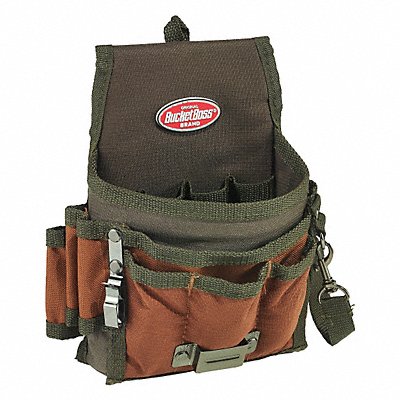 BUCKET BOSS 54140 Green Tool Pouch Polyester