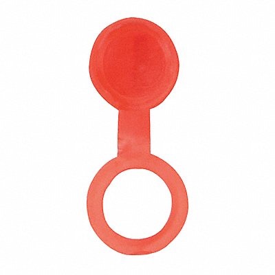 WESTWARD 52NZ17 Grease Fitting Caps Red PK10