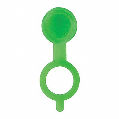 WESTWARD 52NZ18 Grease Fitting Caps Green PK10