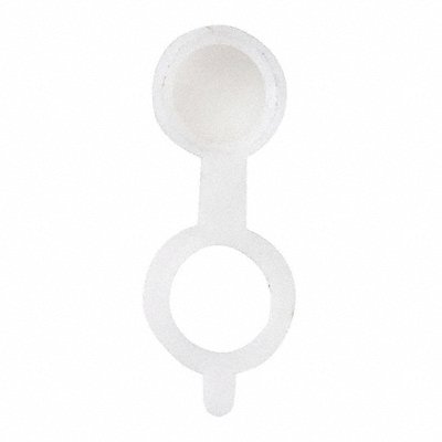 WESTWARD 52NZ19 Grease Fitting Caps White PK10