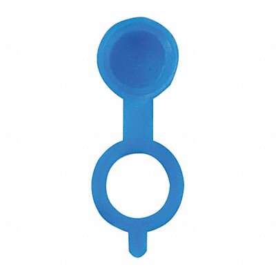 WESTWARD 52NZ21 Grease Fitting Caps Blue PK10