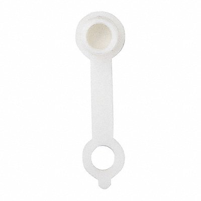 WESTWARD 52NZ40 Grease Fitting Caps White PK10