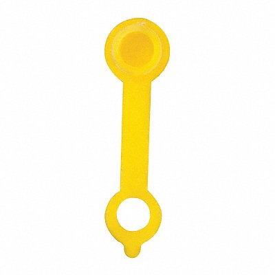 WESTWARD 52NZ41 Grease Fitting Caps Yellow PK10