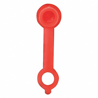 WESTWARD 52NZ45 Grease Fitting Caps Red PK10