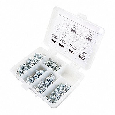 WESTWARD 52PA06 Grease Fitting Kit No Pieces 100 PK100