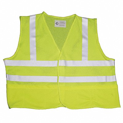 ABILITY ONE 8415020000000 K4642 Hi-Vis Vest Fits Chest Size 40 to 44