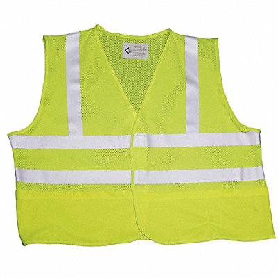 ABILITY ONE 8415020000000 K4642 Hi-Vis Vest Fits Chest Size 46 to 50