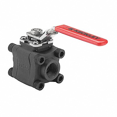 KECKLEY BVM3THFCSRGSL150 Manual 2-Way Ball Valve NPT Carbon Steel