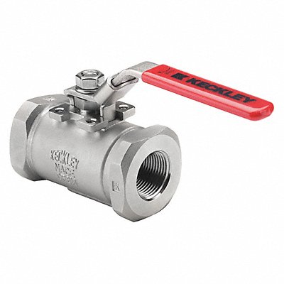 KECKLEY BVS6THFSSPGSL075 Manual 2-Way Ball Valve NPT 316 SS