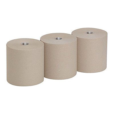 GEORGIA-PACIFIC 26496 Paper Towel Roll 1150 Brown 26496 PK3