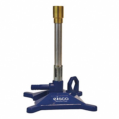 EISCO SCIENTIFIC CH0992NG No Tip Bunsen Burner Iron Natural Fuel