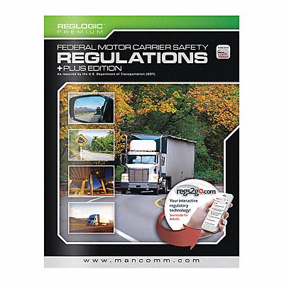 MANCOMM 47B00240 Regulations Book Compliance to OSHA/DOT