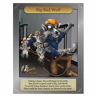 MANCOMM 31P20701 Safety Poster 21 in x 27 in Paper