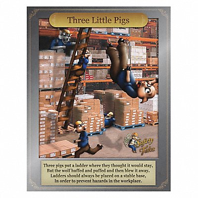 MANCOMM 31P20301 Safety Poster 21 in x 27 in Paper