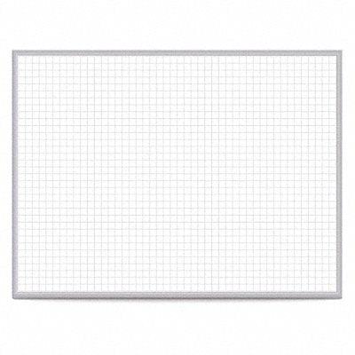 GHENT GRPM321G34 Dry Erase Board Magnetic Steel 48-1/2 W