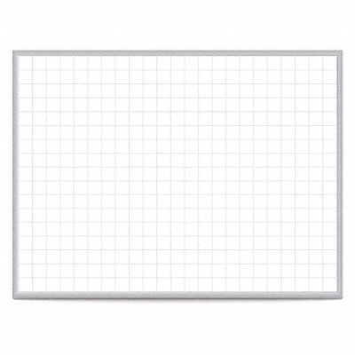 GHENT GRPM322G48 Dry Erase Board Magnetic Steel 96-1/2 W
