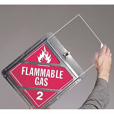 JJ KELLER 1359 Placard Shield 10-1/2 H