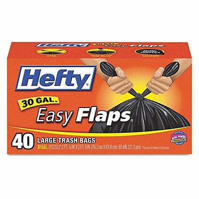 HEFTY E27744 Garbage Bag 30 gal PK240