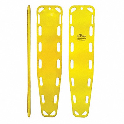 IRON DUCK 35850PYL Backboard 500 lb Yellow 72 L