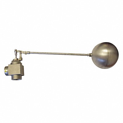 GRAINGER AHFSS150 Float Valve 1-1/2 Size FNPT 18 Rod L