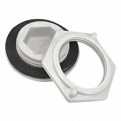 HUBBELL-WIEGMANN HWFGHP150200 Hole Plug Grey Matte 2.56 Hole Dia