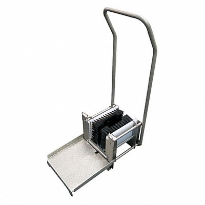 BEST SANITIZERS INC. BSX100D Dry Boot Scrubber SS 400 lb 110VAC